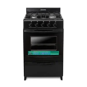 Cocina a gas Moddo 51 cm negra